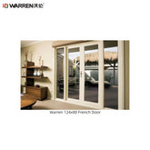Warren 124x80 Double French Doors Interior With Glass Double Door Panel